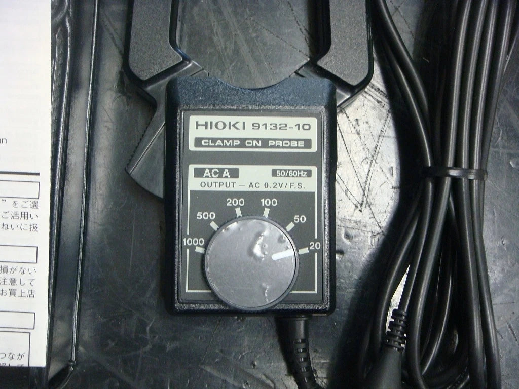HIOKI 9132  20A/50/100/200/500/1000A 40Hz-1KHz Current Probe