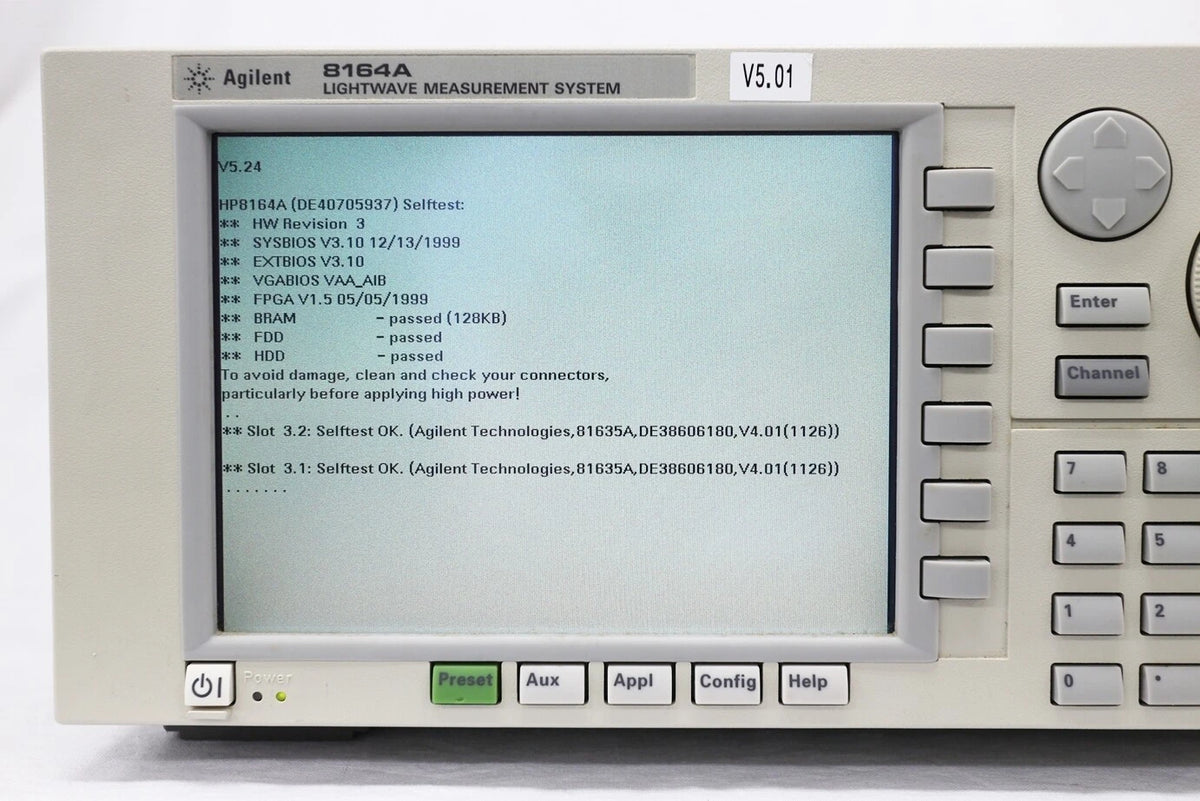 Agilent 81635A/81000FI*2 Dual Optical Power Sensor