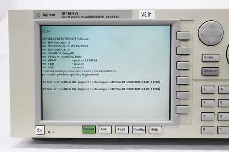 Agilent 81635A/81000FI*2 Dual Optical Power Sensor