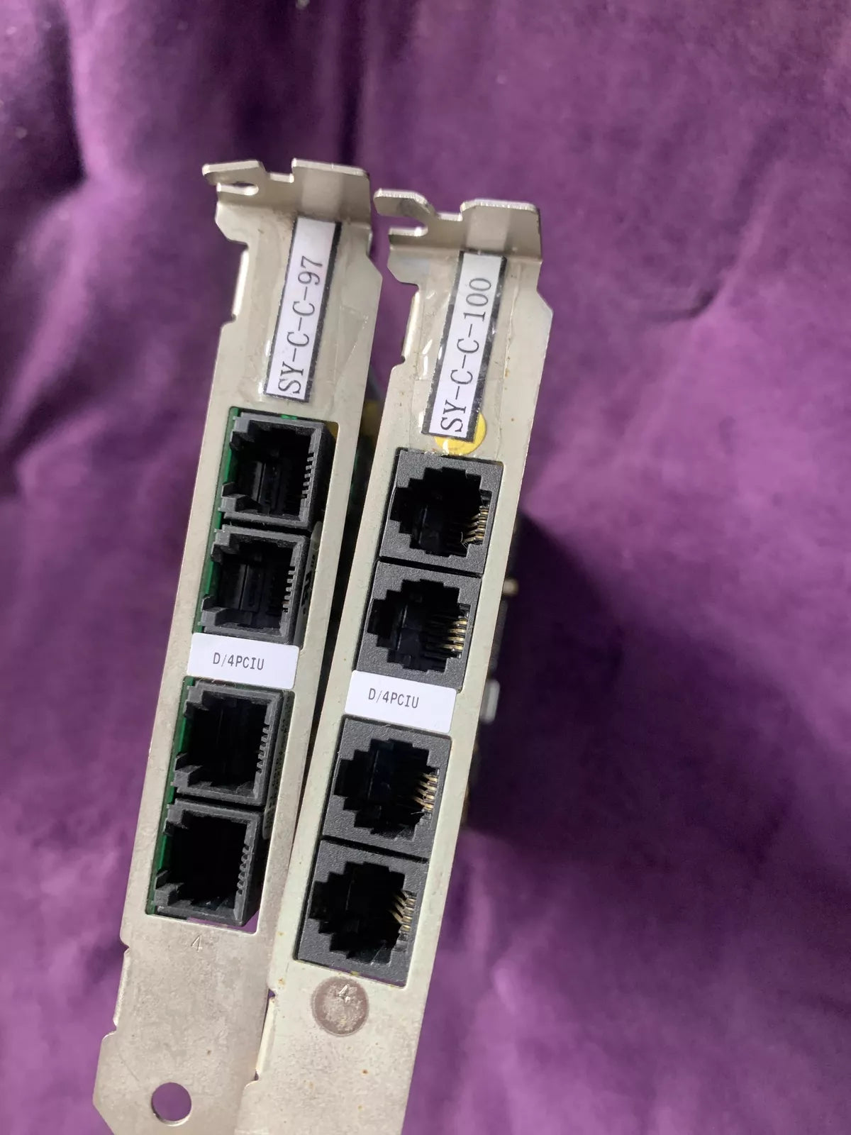 Intel Dialogic 04-2933-001 4Port Voice Media Card D/4PCIU