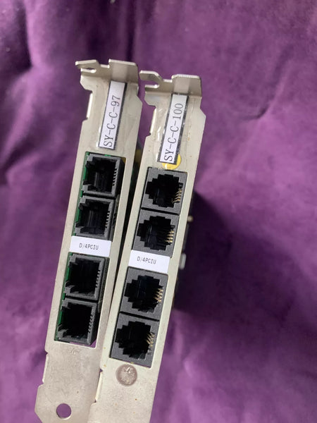 Intel Dialogic 04-2933-001 4Port Voice Media Card D/4PCIU