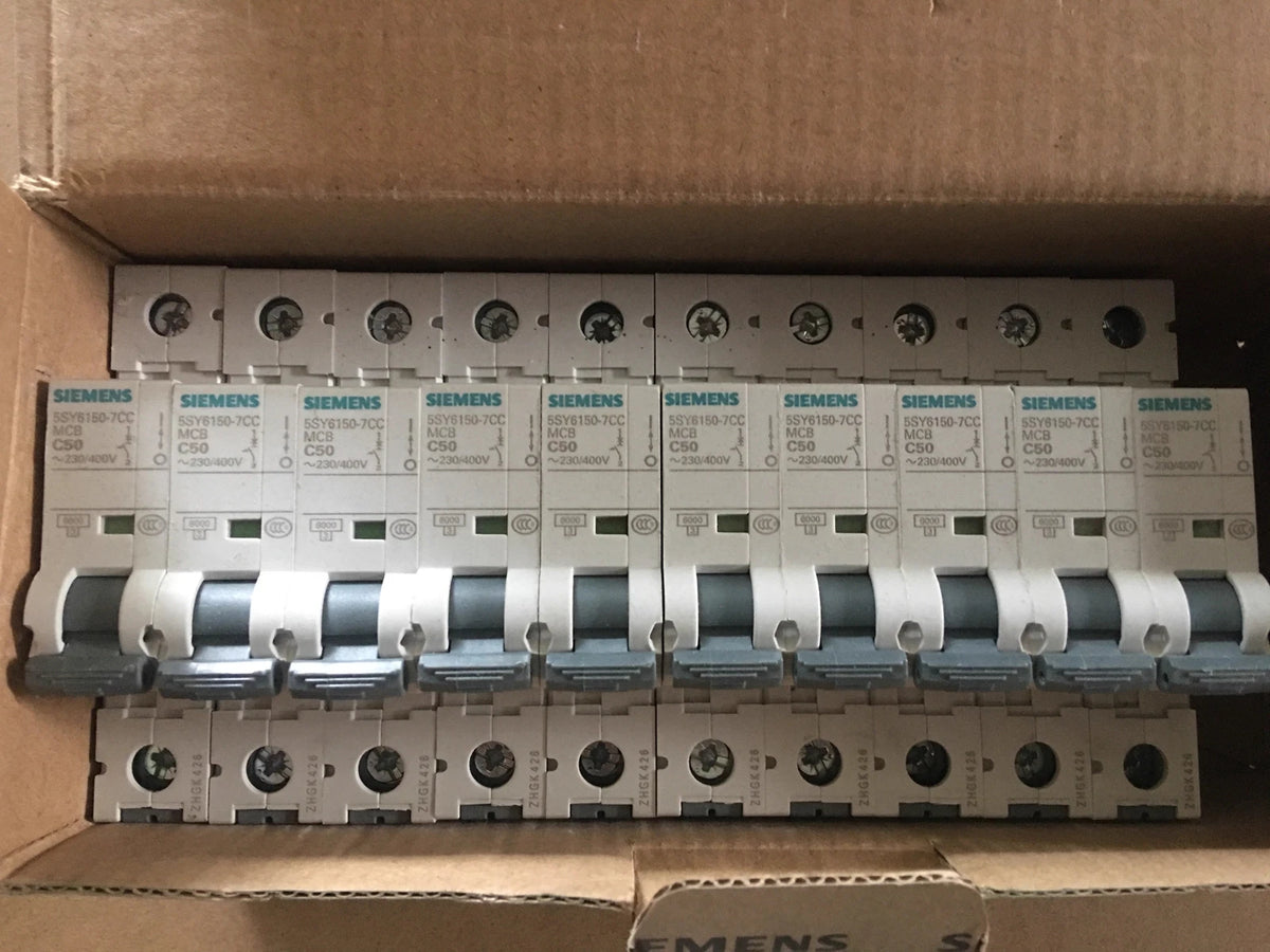 10PCS X 5SY6150-7CC Circuit Breaker with 7A Current Rating