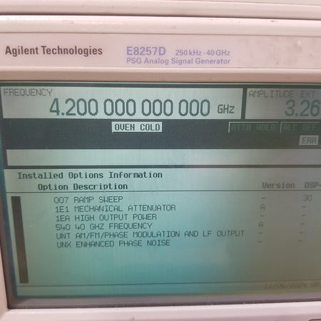 40 GHz PSG Generator