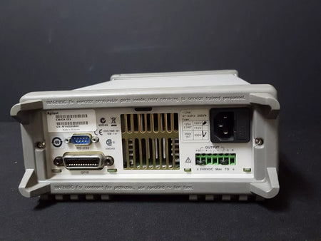 Agilent E3642A: 0-8V, 5A/0-20V, 2.5A DC Power Supply
