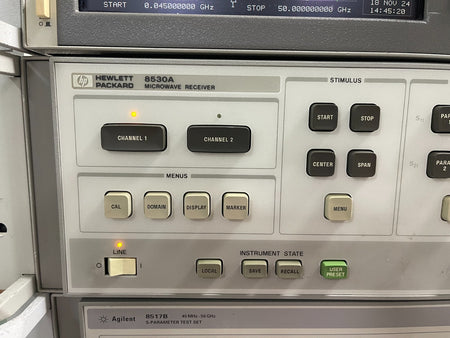 HP Agilent 8530A Microwave Receiver Section _3409A00405