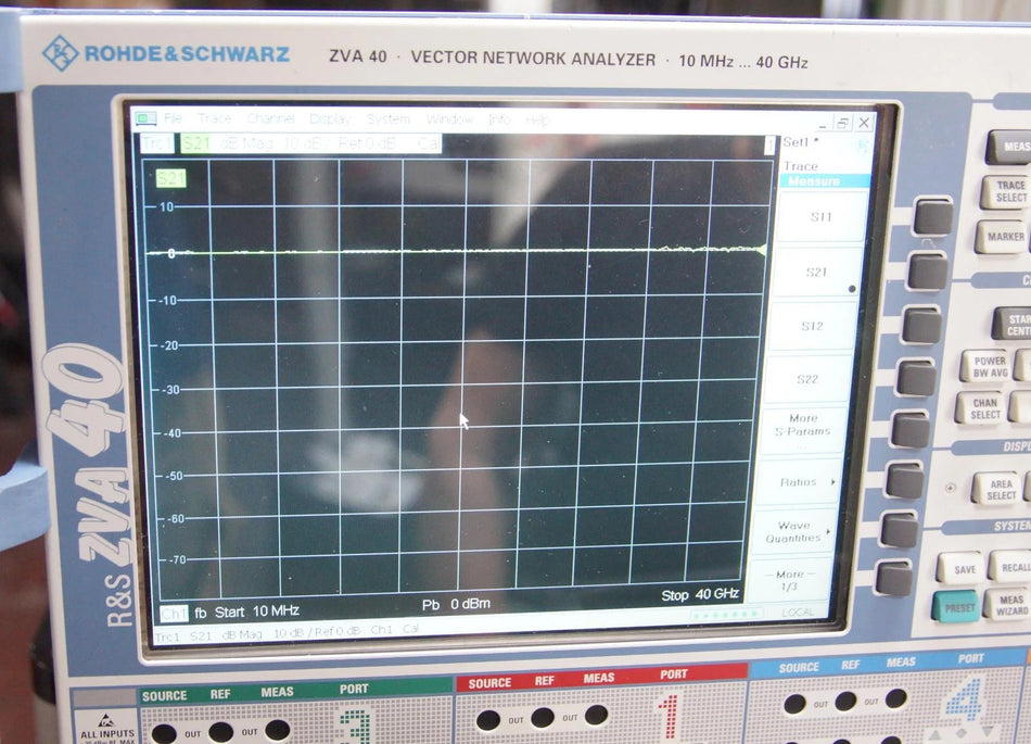 Rohde & Schwarz ZVA 40 10MHz - 40GHz Vector Signal Generator