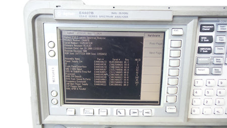Agilent E4407B ESA-E series Spectrum Analyzer 9 kHz to 26.5 GHz - Free Shipping