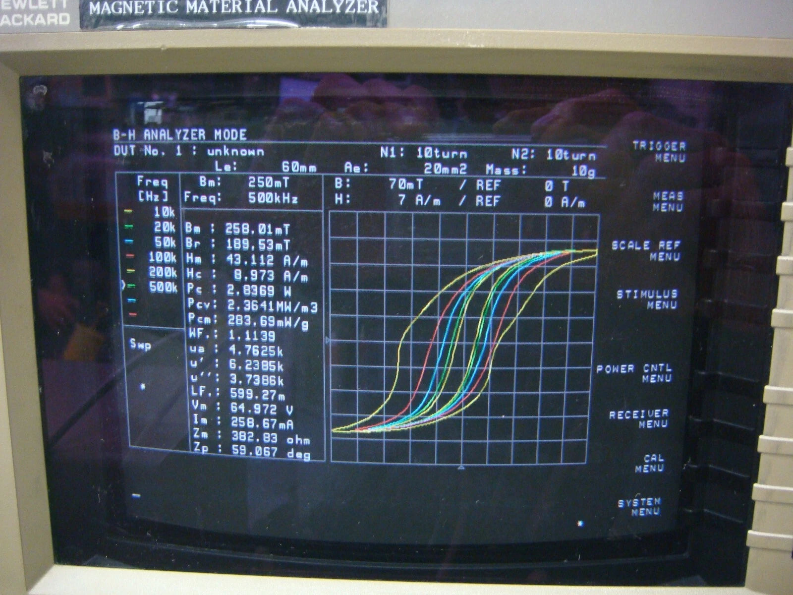 HP E5060A /001 BH Analyzer 20MHz Impedance Analyzer