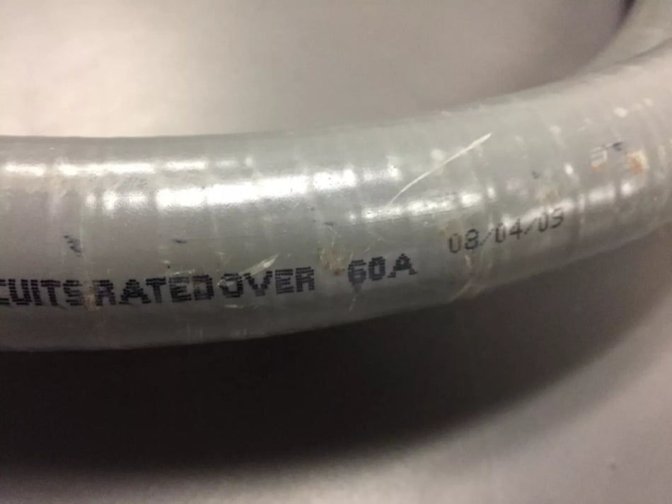 Southwire 1 Liquidtight Flexible Metallic Titan Steel Conduit Type UL Gray 8ft
