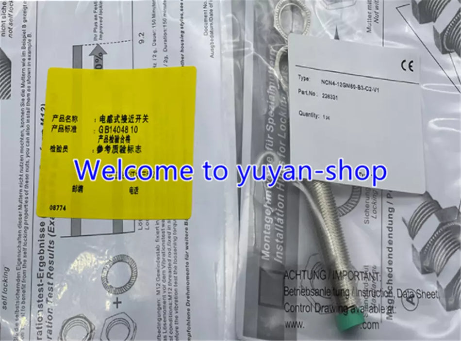 1PCS New For Pepperl+Fuchs Proximity Switch NCN4-12GM60-B3-C2-V1