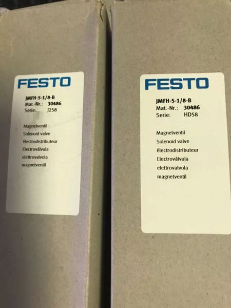 1PC New Festo JMFH-5-1/8-B 30486 Solenoid Valve