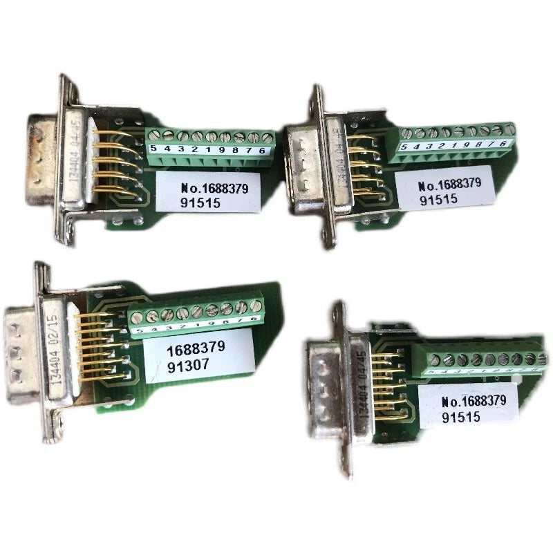 D-Sub Plug 9-Pos Terminal Block Connector