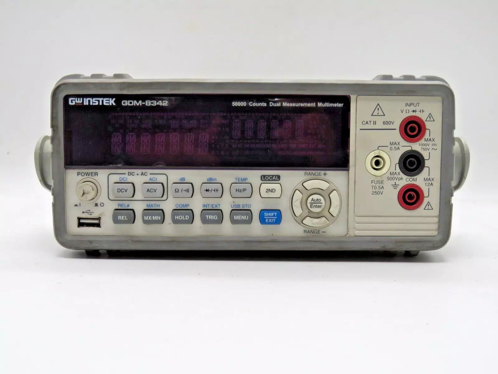GW Instek GDM-8342 50000 Counts Dual Measurement Multimeter