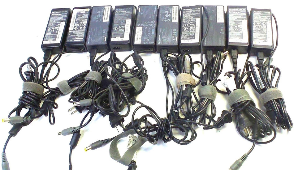 Lot of 10 Lenovo 20 V /4.5A / 90W AC Charger Adapter - Free Shipping