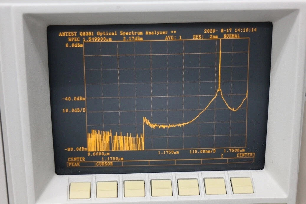 ADVANTEST Q8381 600nm-1750nm Optical Spectrum Analyzer