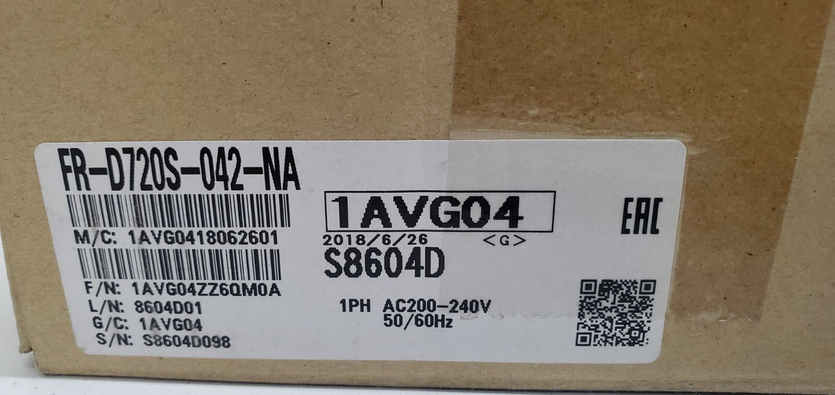 Mitsubishi FR-D720S-042-N 0.75KW AC Inverter Drive