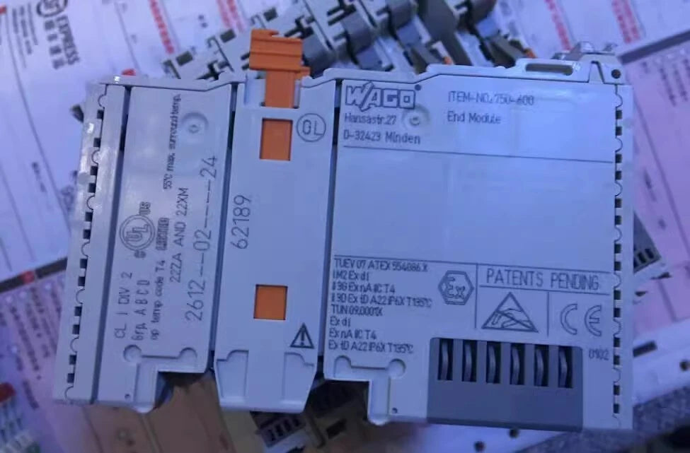 WAGO 750-600 Ethernet Fieldbus Coupler for Industrial Automation