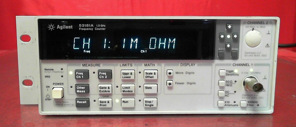 HP Agilent Keysight 53181A Frequency Counter SG40002850