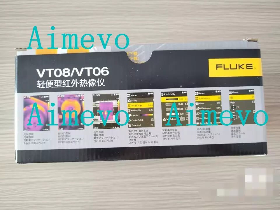 FLUKE VT08 Visual Radiation Thermometer: Accurate Thermal Imaging Temperature Measurement