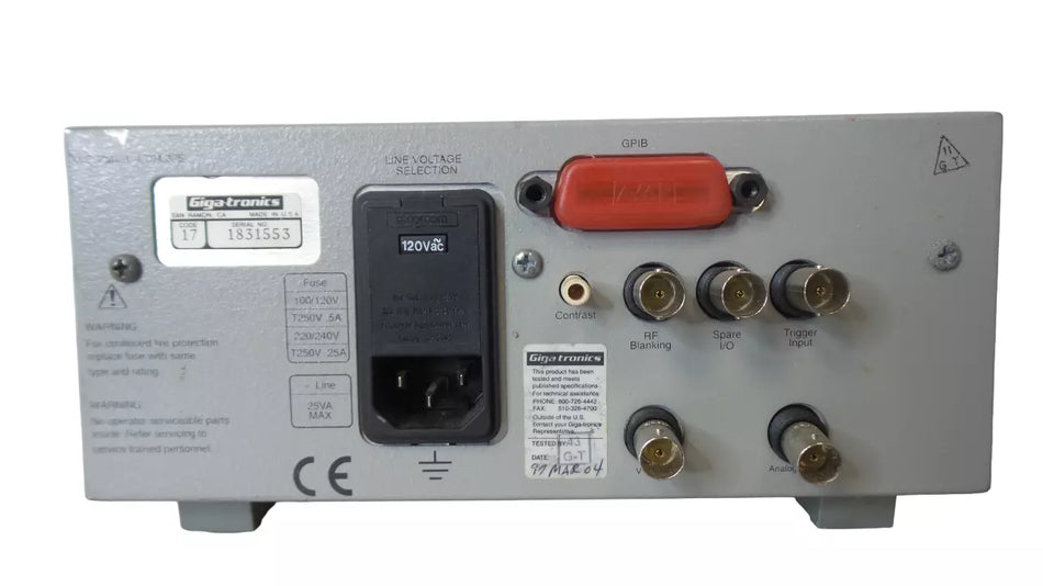 GIGA-TRONICS 8541 Universal Power Meter with Free Shipping