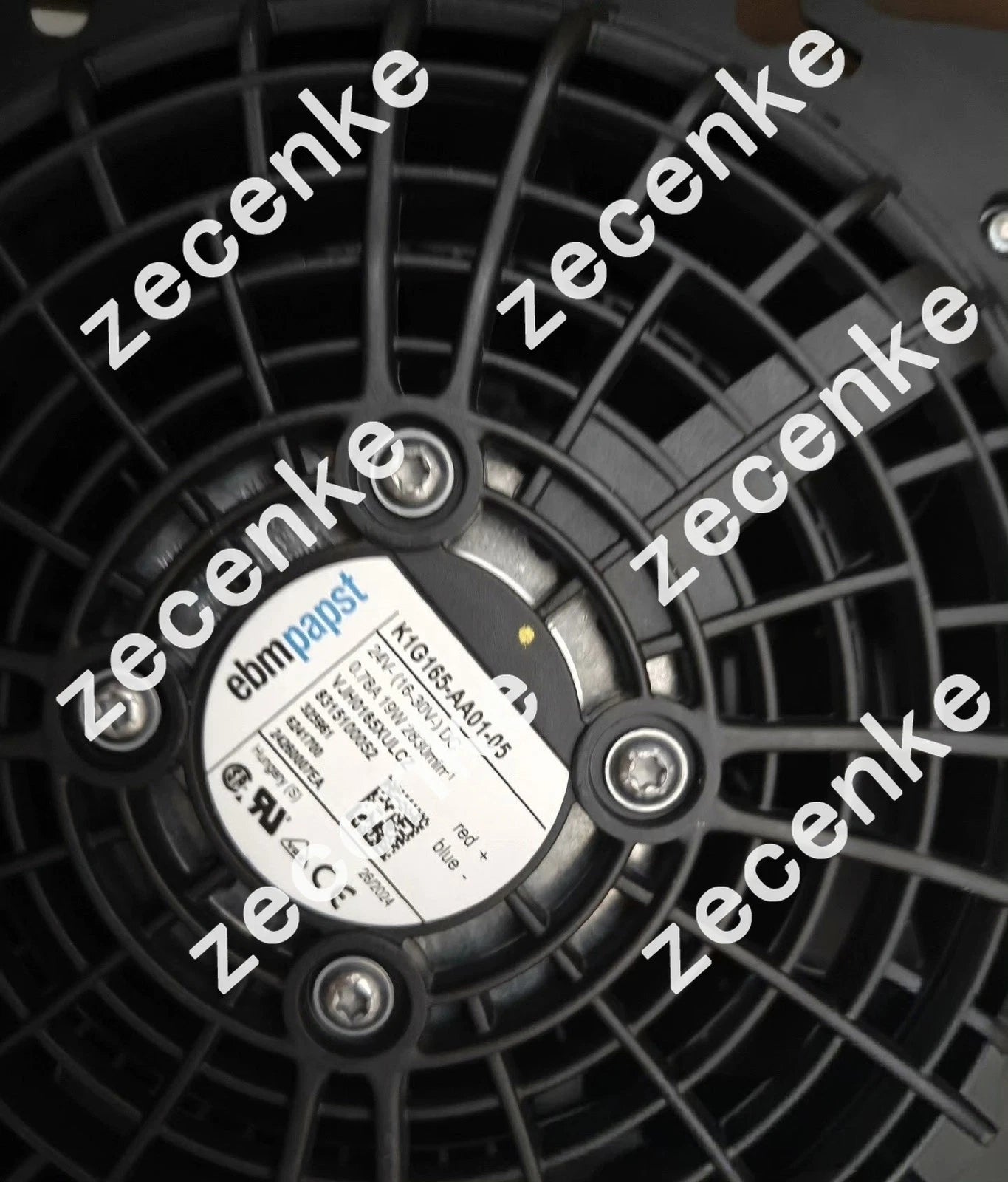 Rittal SK3241.124 Fan and Filter Unit, 24VDC, 255mm x 255mm, Opened