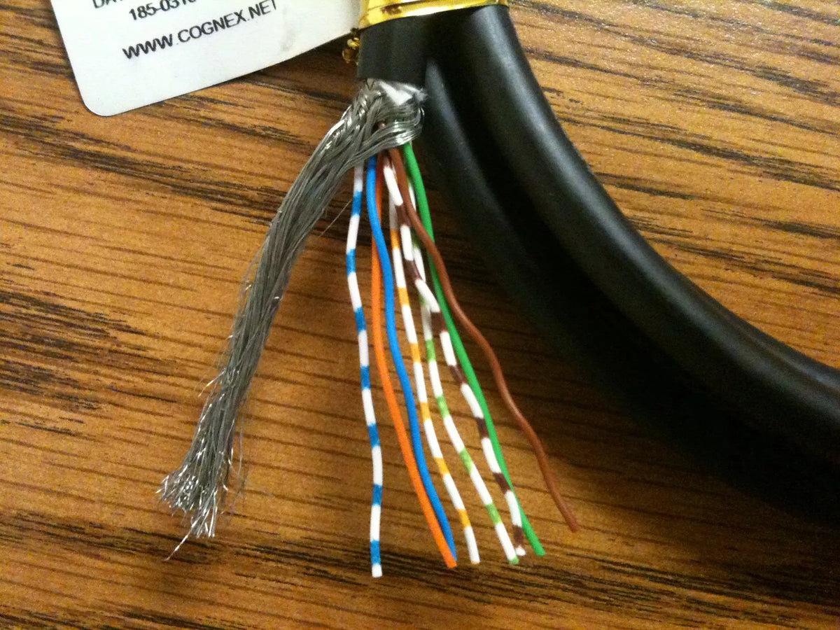 Cognex CCB-84901-0501-02 In-Sight Right-Angle Breakout Cable, 2M