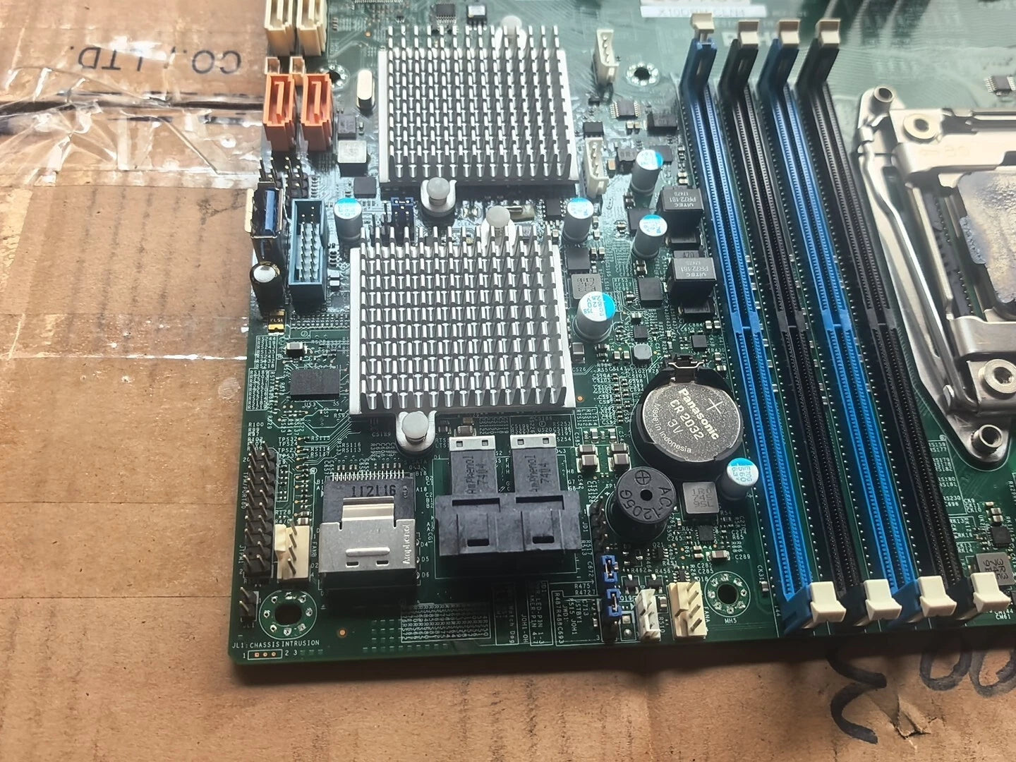 1PC X10DRH-ILN4 Server Motherboard with DHL/FedEx 90 Days Warranty