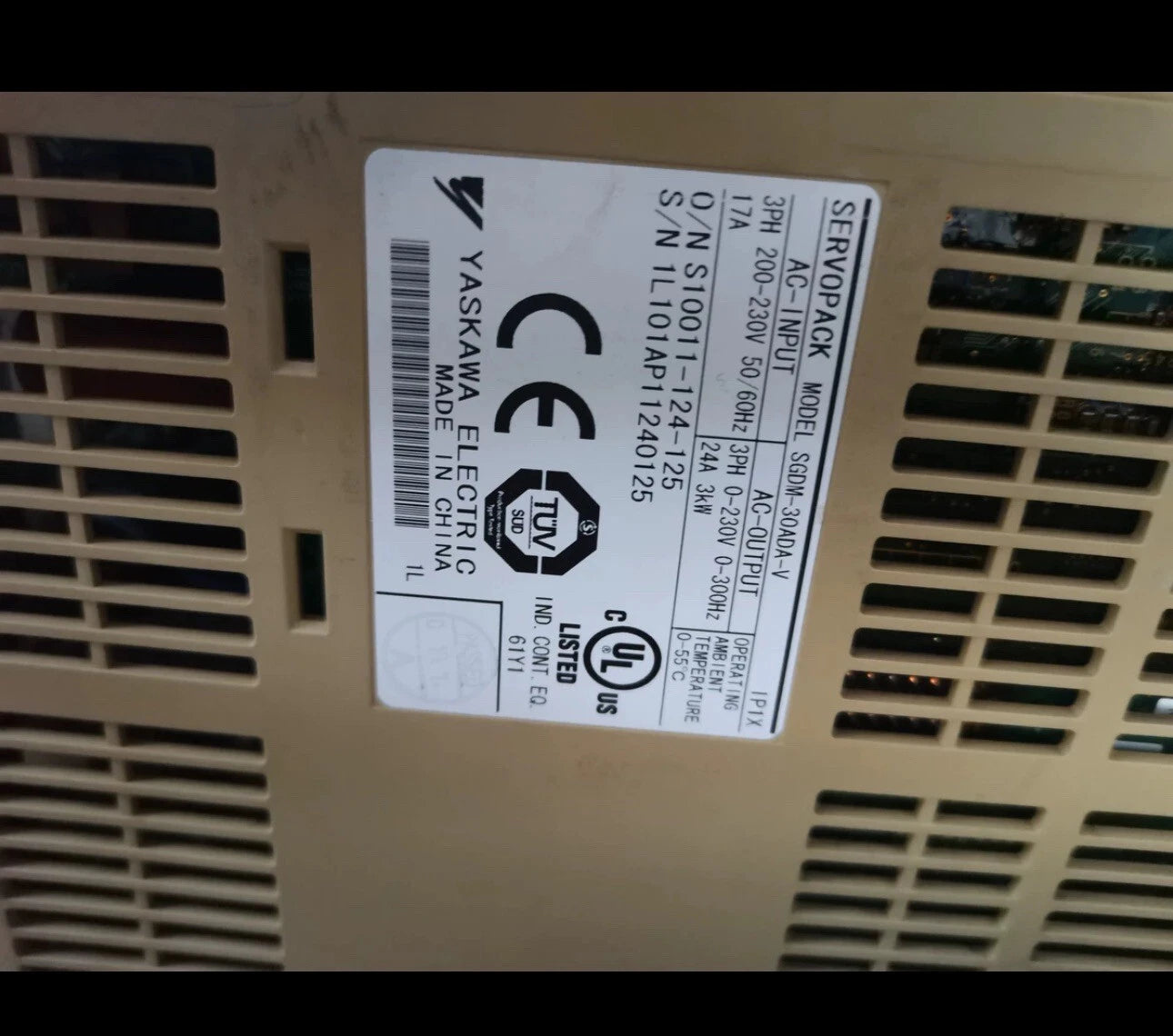 SGDM-30ADA-V High Performance Servo Drive