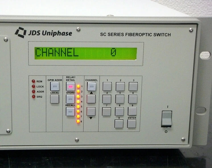 JDSU FITEL SC0208-Z000369 2X8 Fiber Optics Switch New