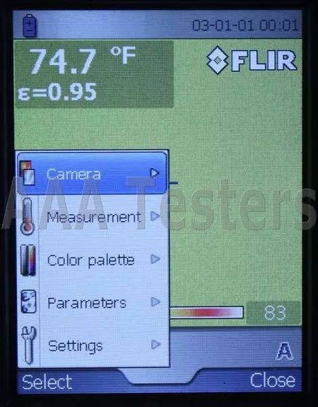 FLIR i60 9Hz 180 x 180 Infrared Thermal Imaging Camera Imager IR i 60 - XG eqpt