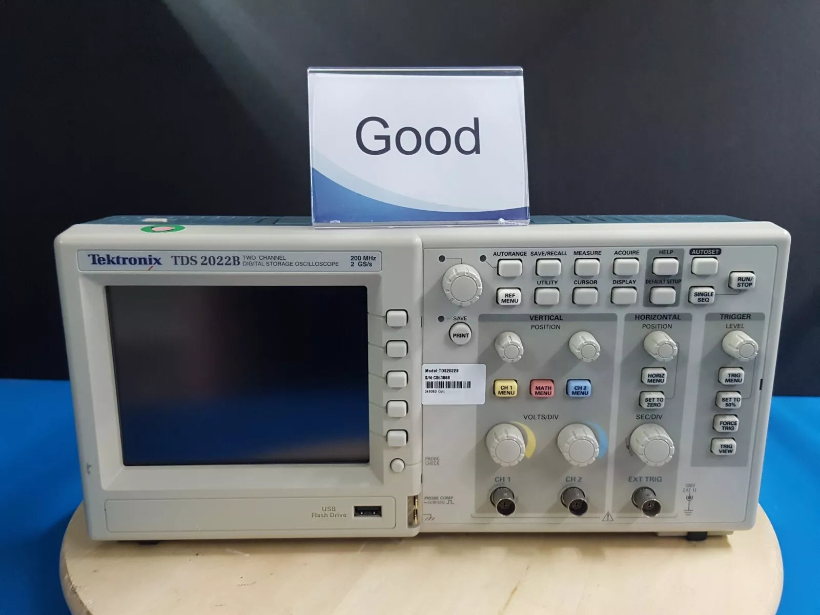 Tektronix TDS2022B Two Channel Digital Oscilloscope 200MHz 2CH