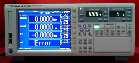 Yokogawa WT1806E WT1800E 6 Channel Precision Power Analyzer