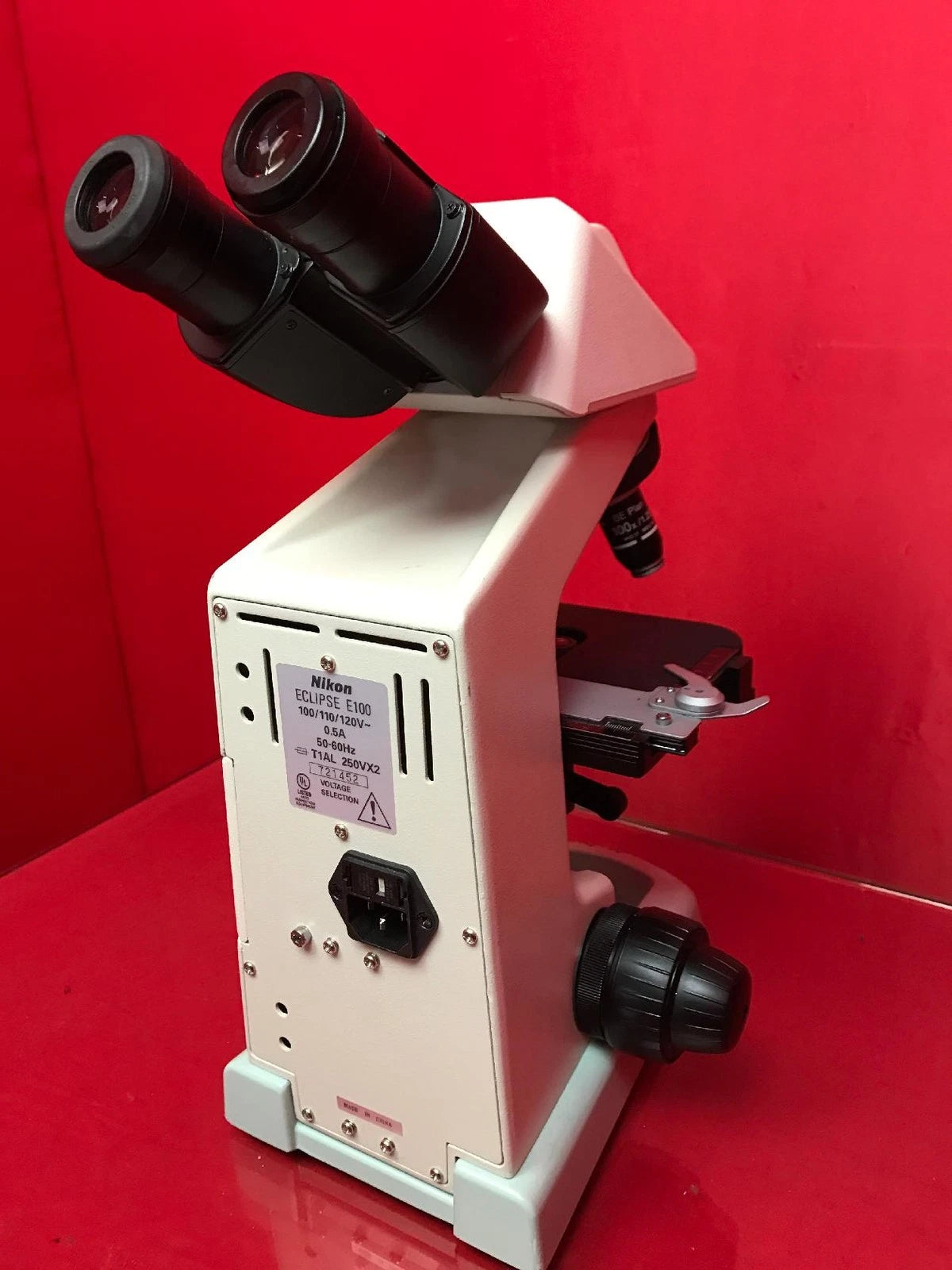 Nikon Eclipse E100 Microscope S/N 721452