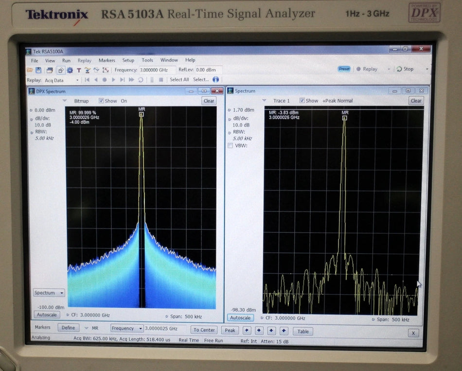 Tektronix RSA5103A 1Hz-3GHz DPX Signal Analyzer