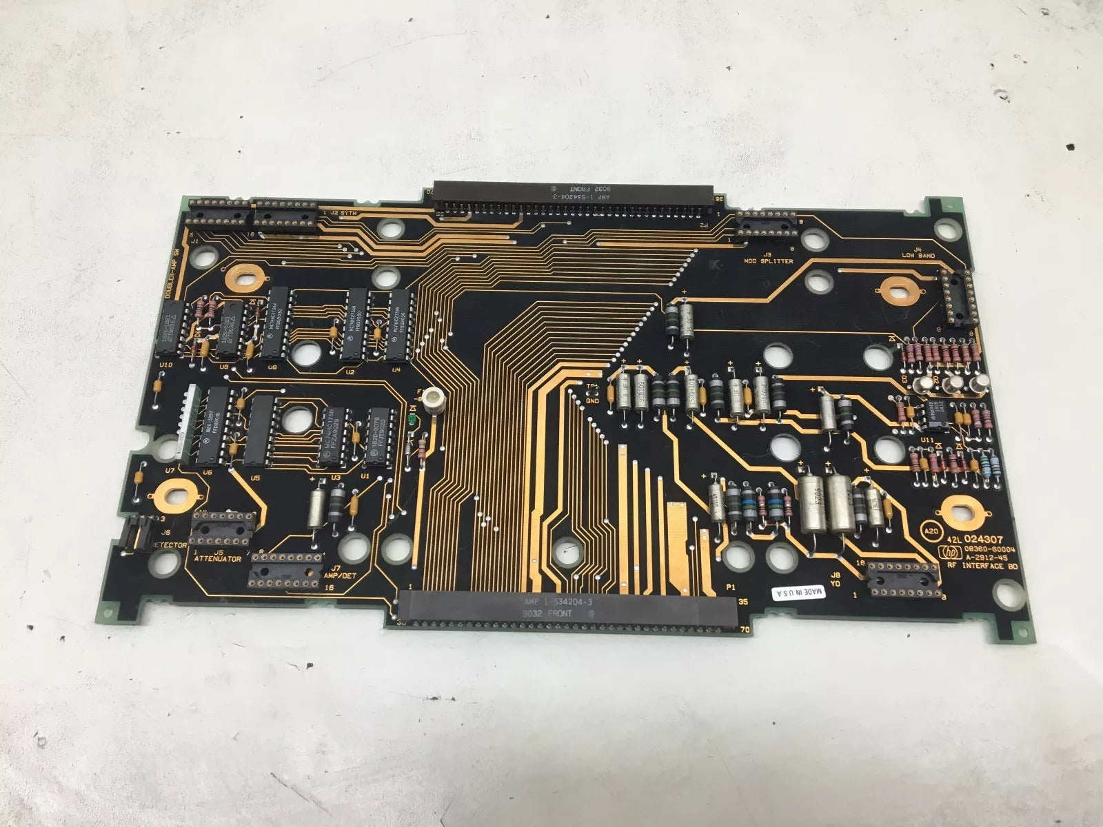 HP Agilent 08360-60004 RF Section Interface Board Assembly
