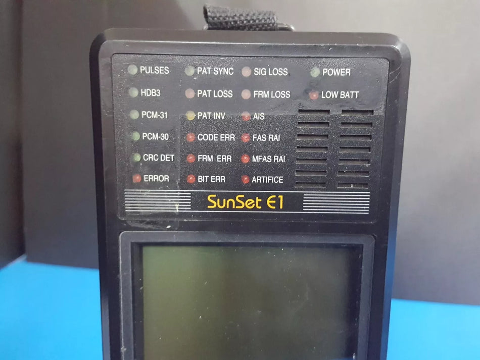 Sunrise Telecom Sunset E1 - AS IS SELLING (0767)
