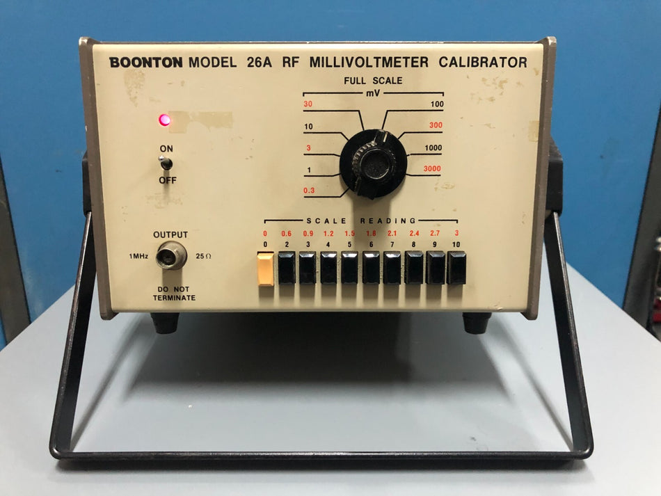 Boonton 26A RF Millivoltmeter Calibrator
