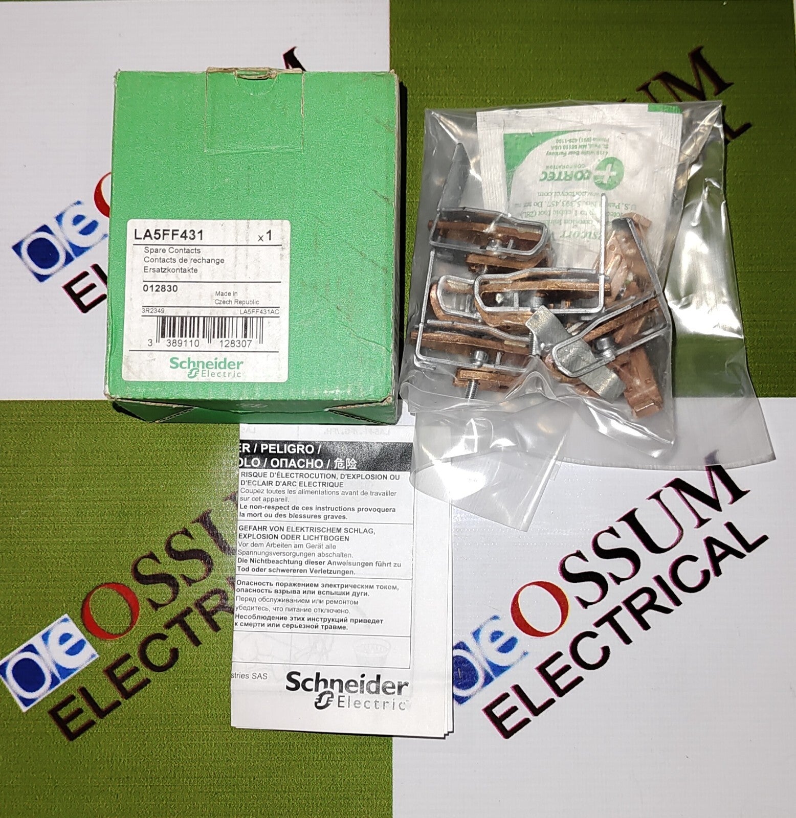 LA5FF431 Contact Kit for LC1F115/150 by Schneider Electric