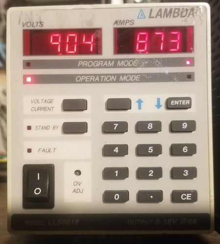 Lab Power Supply 0-18V 9A