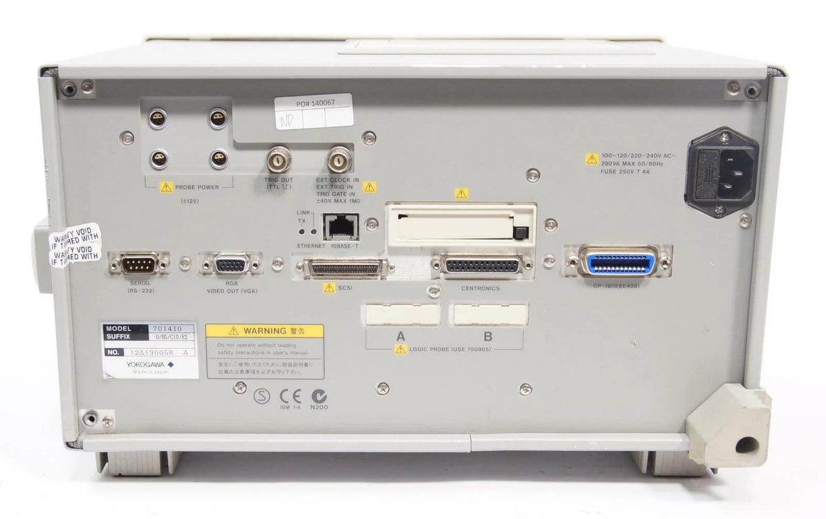 Yokogawa DL7100 Digital Oscilloscope 500 MHz, 4-Channel, 1GS/s