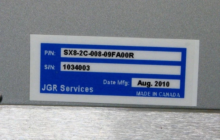 JGR SX8-2C-008 2X8 1250-1670nm Optical Switch