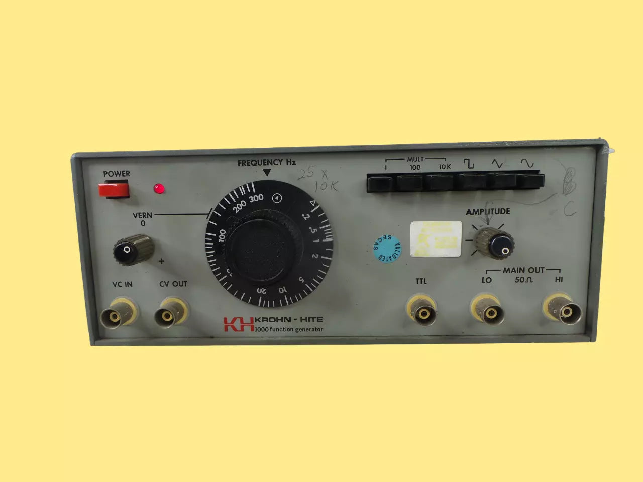 KROHN-HITE 1000 Function Generator 