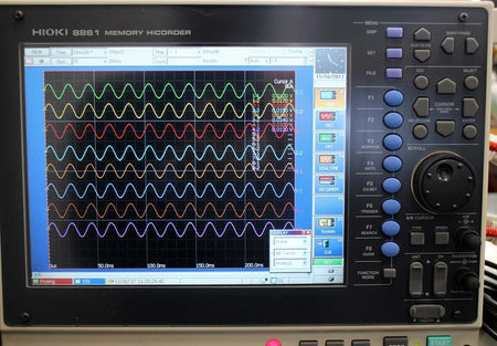 HIOKI 8861 16ch 128MW MEMORY HiCORDER