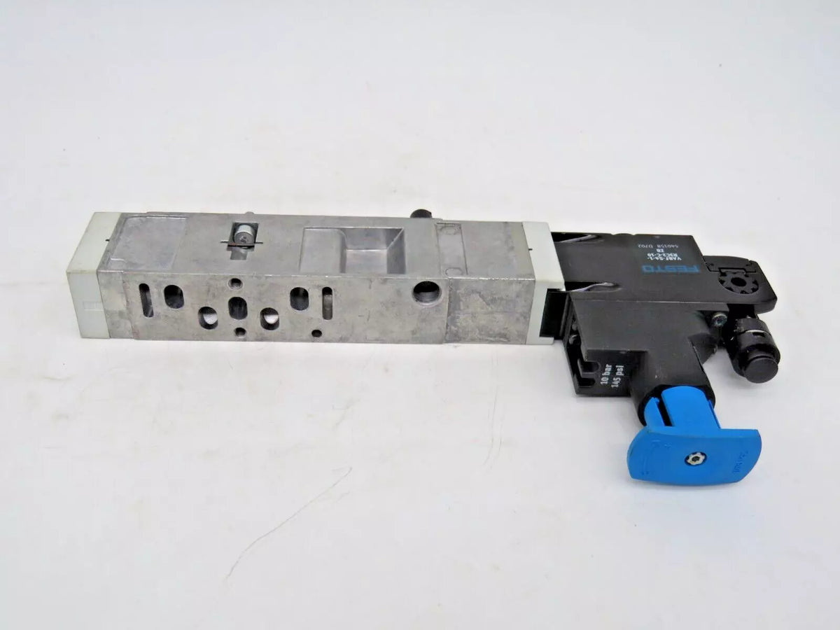 Festo VABF-S4-1-R3C2-C-10 ZB Solenoid Valve Regulator Plate VABF Series 26MM