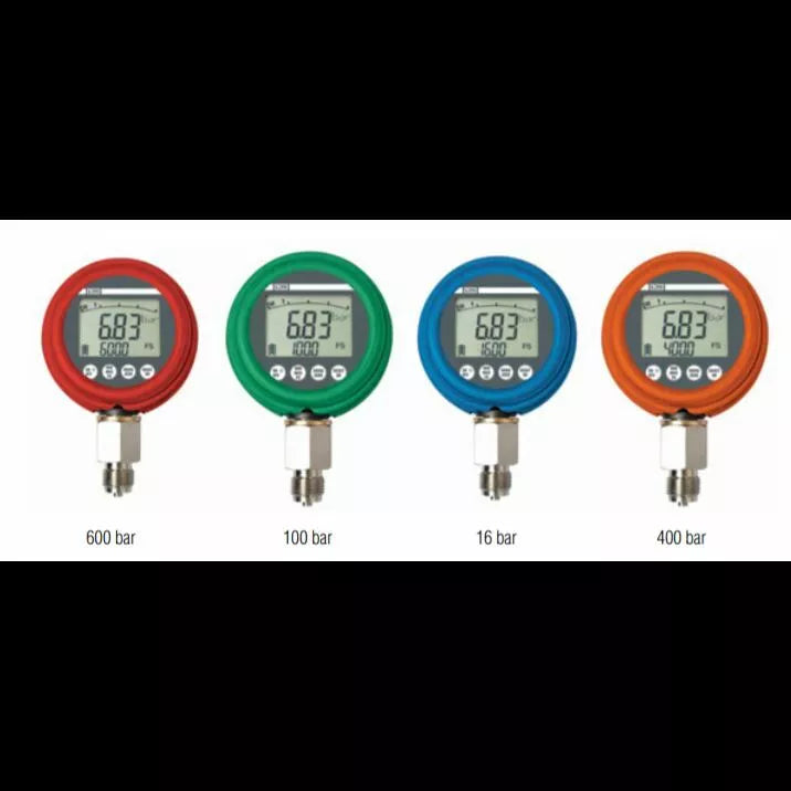 LR-Smart Tech DM 80 Digital Pressure Gauge 0.5% Accuracy 0 - 8700 PSI ...