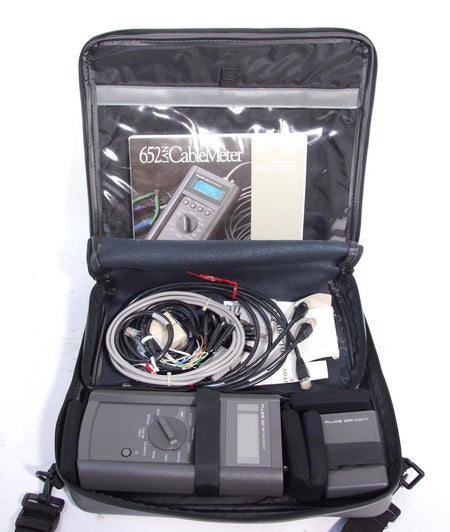 Fluke 652 LAN Cablemeter and 650R Remote