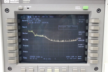 HP 71452B /122 Optical Spectrum Analyzer 600-1700nm