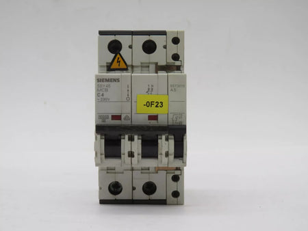 SIEMENS 5SY4504-7 Circuit Breaker Miniature 1+N Pole 4 Amp 230VAC 10kA