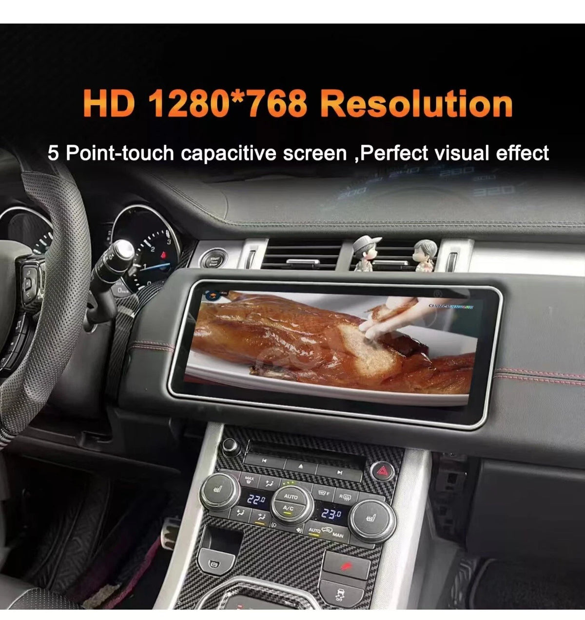Android Car Radio 2Din Stereo GPS for Land Rover Range Rover Evoque 11-18