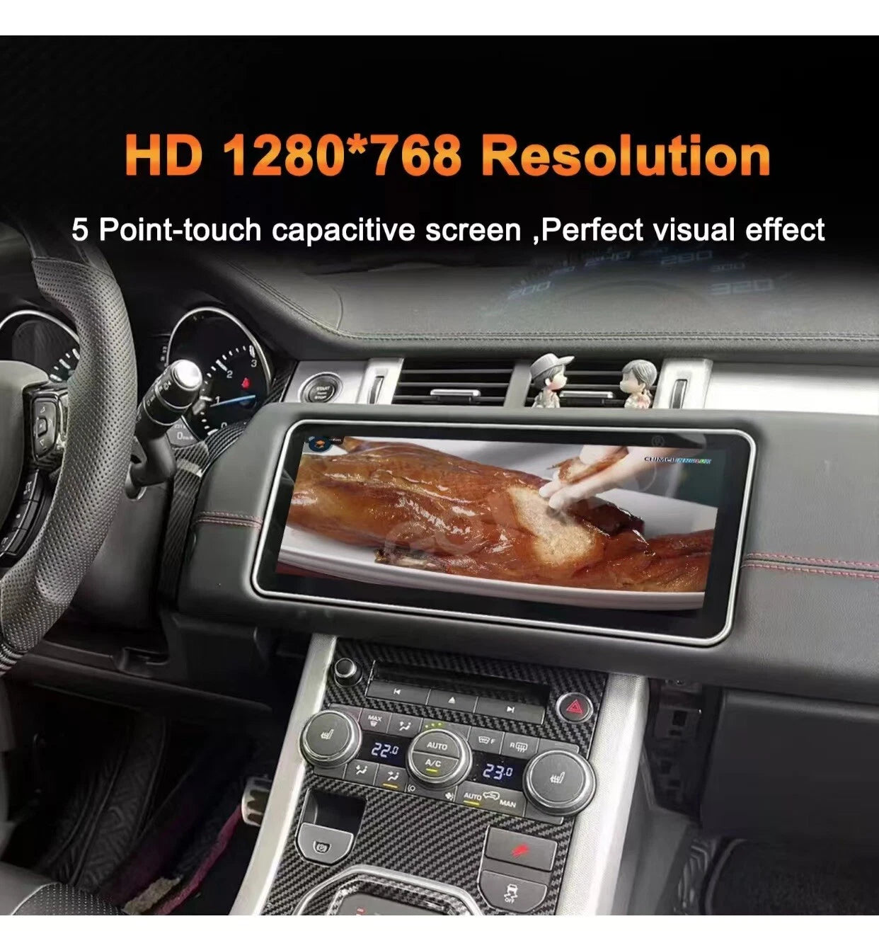 Android Car Radio 2Din Stereo GPS for Land Rover Range Rover Evoque 11-18